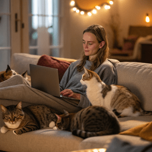 acompañar a los gatos: convivencia felina vínculo felino