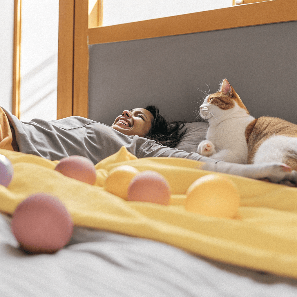 cuaderno de rutinas de juego consciente: 4 semanas para un gato más feliz